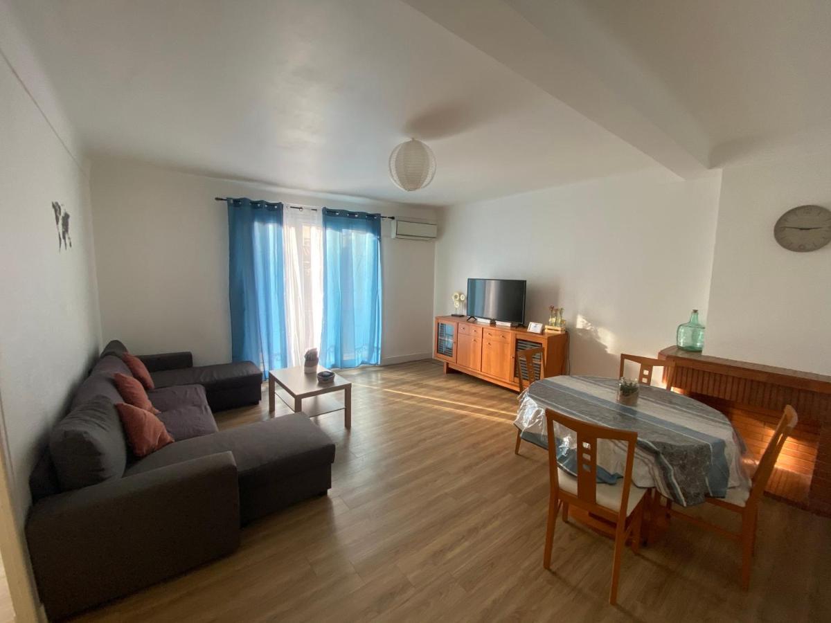 Appartement Charmant F3 climatisé à Perpignan Extérieur photo
